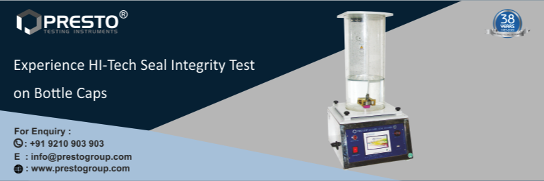 Experience Hi-Tech Seal Integrity Test on Bottle Caps 